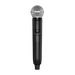 shure glxd124r wireless combo system mic view