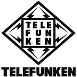 telefunken white logo background 