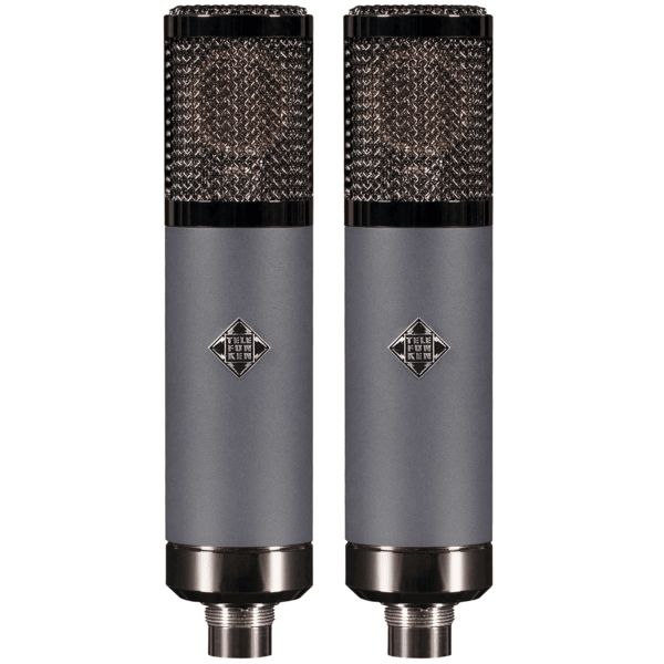 Telefunken TF51 Matched Pair silver front view