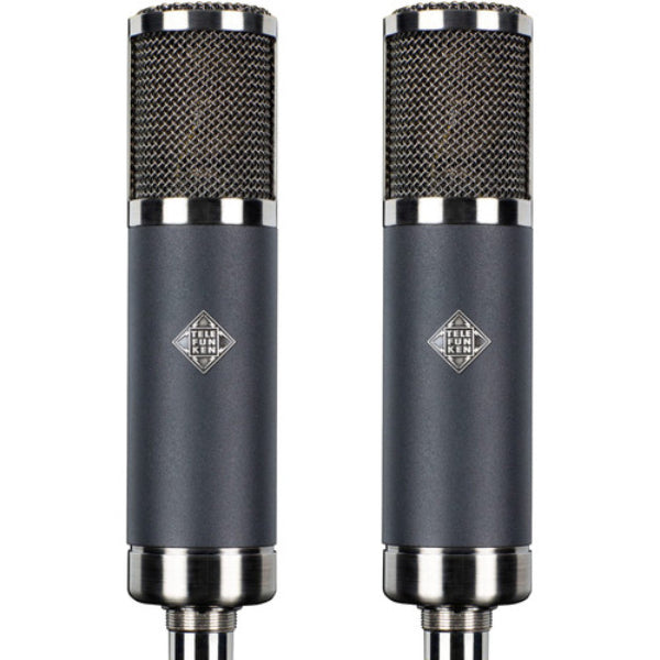 Telefunken TF47 Stereo Set Microphones front view
