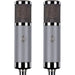 telefunken tf51 silver stereo front view